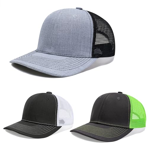 Casquette de baseball homme snapback classique lot de 2 3 casquettes bicolores