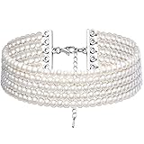 Material: Imitation Perlen und Metalllegierung.