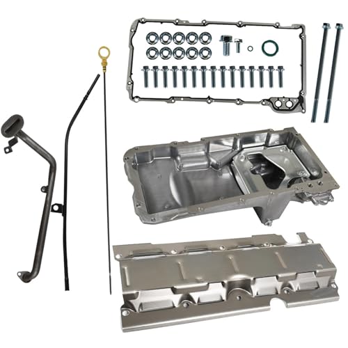marddpair Engine Oil Pan Kit Replacement for GM Muscle Car LS Swap LS1 LS3 1955-1995 19212593