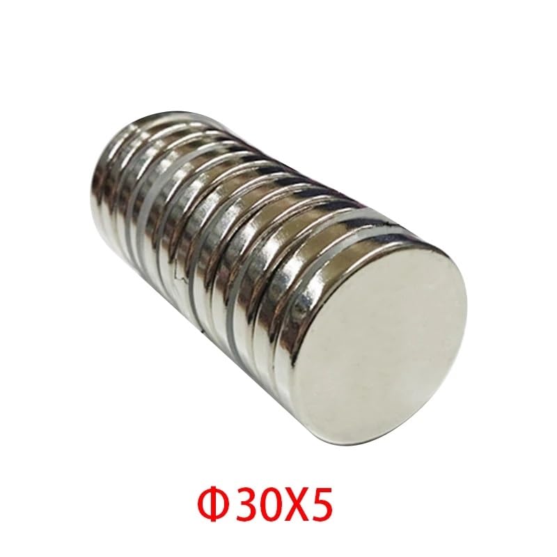 Super High-Performance Neodymium Iron Boron Small Round Disc Permanent(30X8(5PC))