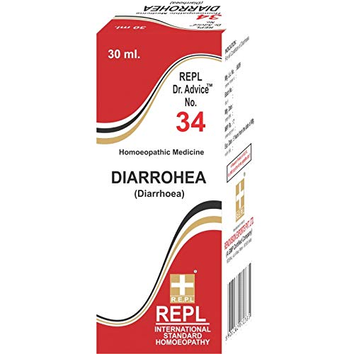 Renovision Exports Pvt. Ltd. Dr Advice No. 34 Diarrhea 30 Ml Homoeopathic #TOP27