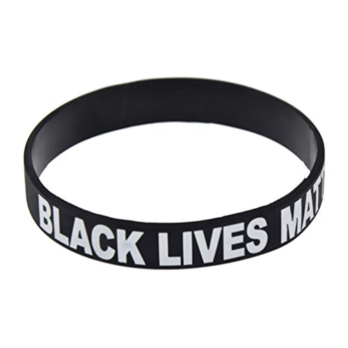 Qlychee Lives Matter Silicone Bracelet Black Rubber Bangle One Life One Chance Wristband 1Pc #TOP1