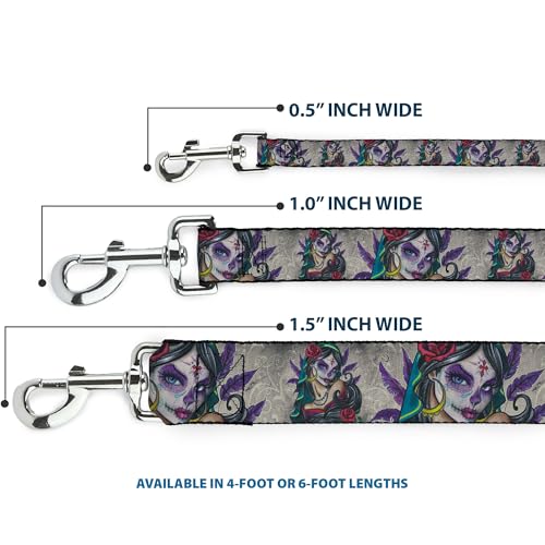 Laisse pour chien Buckle Down Muerta large 4 pieds