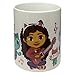 CARTOON Taza Gabby's Dollhouse de cerámica modelo Mug 325 ml taza de desayuno para niños Imagen de CARTOON Taza Gabby's Dollhouse de cerámica modelo Mug 325 ml taza de desayuno para niños
