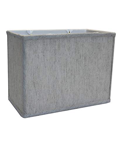Rectangular Drum Lampshade (6.5X12) (6.5X12) X 9 Softback Textured Oatmeal #TOP6
