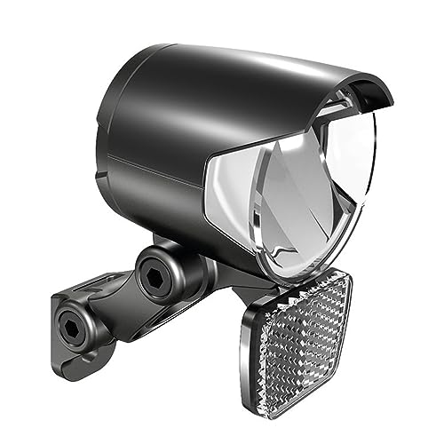 Herrmans Fanale anteriore H-Black MR4 E E-Bike, Nero, on, Nero