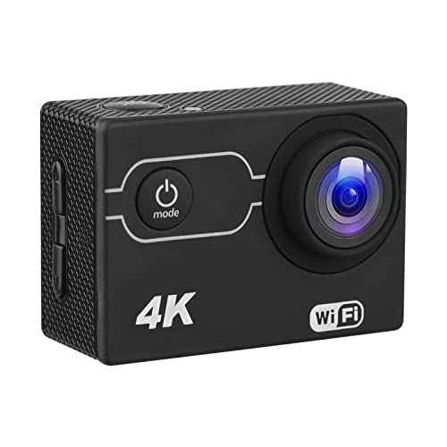 Zwbfu 4K / 30FPS 16MP câmera esportiva de alta resolução Camcorder DV portátil com caixa à prova d'