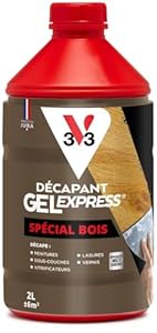 Décapant Gel Spécial Bois V33 Très Très Express