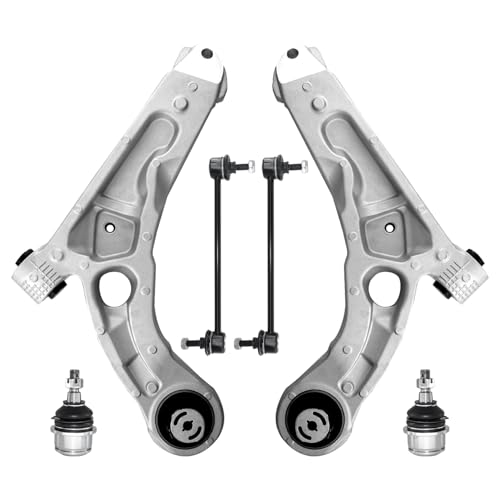 HAWK BROTHER Control Arm, Replacement For Control Arm with Ball Joint Sway Bar Compatible With 2014 Jeep Cherokee 4WD with Off Road Package, 2014-2018 Jeep Cherokee AWD with Off Road Package - 6 Pcs