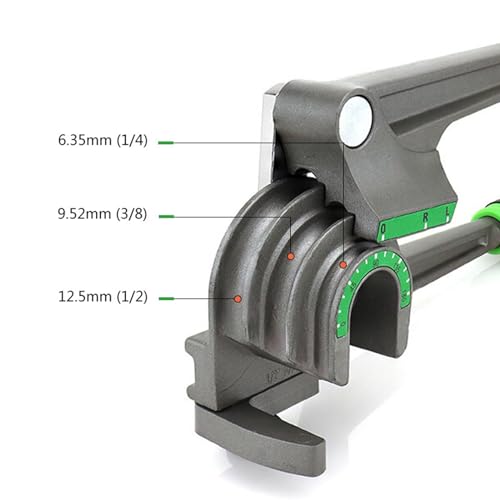 Doblador de tubos de cobre de 1/4 y 3/8 para eliminar fugas por soldadura en sistemas HVAC 5
