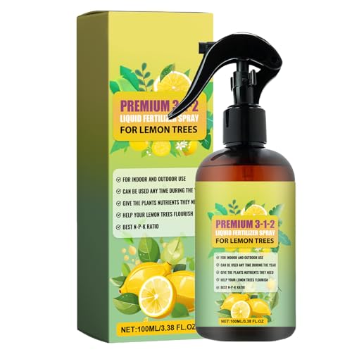100ml Nutrients Concentrated Growth Spray For Lemon Tree | Liquid Plant Food Spr-ay Fertilizer For Lemon Tre-es And Citrus Care, Citrus Plant Specialised Foliar Sp-ray