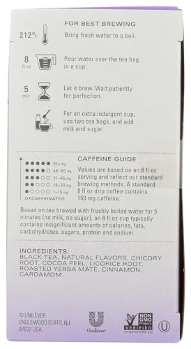 Supoobe TALONS HAUTS POUR LES FEMMES Tazo Dessert Delights Vanilla Bean Macaron Black Tea Flavored 2 Boxes thumb #3