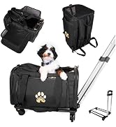Wasatch Pup Air Pup Travel Carrier - Stylish, Durable, Airline-Approved Pet Carrier for Small to ...