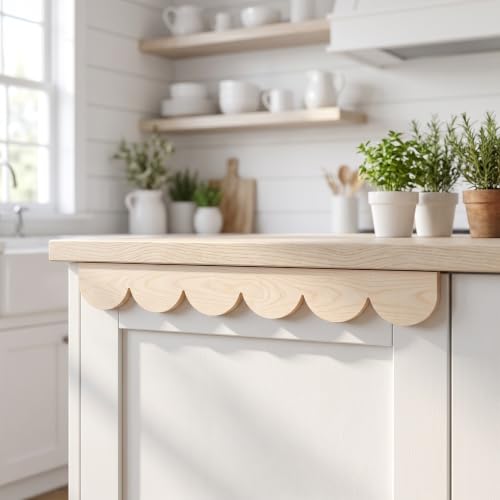 Moldura festoneada de madera para transformar puertas, paredes y ventanas 5