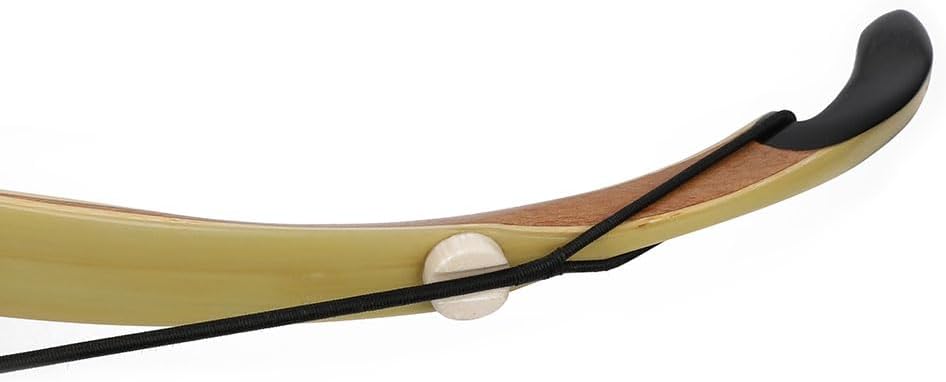 57inch Traditional Bow 20-45Lbs Archery Laminated Longbow for LH/RH Target Outdoor Hunting Arrow Practice Shooting