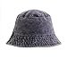 Générique Unisexe Double Face réversible Seau Chapeau à la Mode Coton sergé Toile Soleil pêche Chapeau Mode Casquette Assiettes Anniversaire Dinosaure (Black, One Size)