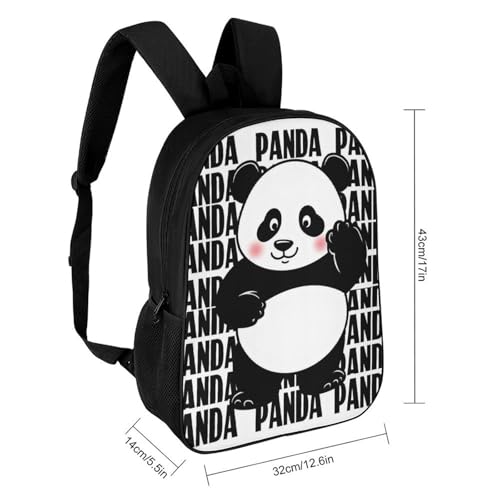 Men's Funny Panda Dance Backpack for Daily Use, Multi-Functional Daypack for Cycling, Fishing, Portable Compact Travel Shoulder Bags2