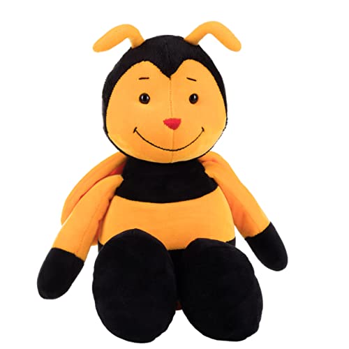 Plüsch Biene „Bine“ – Schaffer 4353 - Kuscheltier Biene - weich & flauschig - Stofftier für Babys & Kinder ab 0 Jahren – Waschbar - Größe L - 38 cm - gelb-schwarz