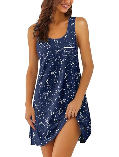 Ekouaer Nightgowns for Women Cotton Night Gown...