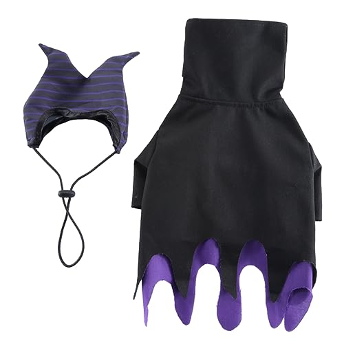Disfraz estilo bruja para perro POPETPOP talla M
