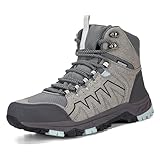 KTDYG Wanderschuhe Herren Rutschfest Leicht Trekkingschuhe Damen Wasserdicht Wanderstiefel Bequem...