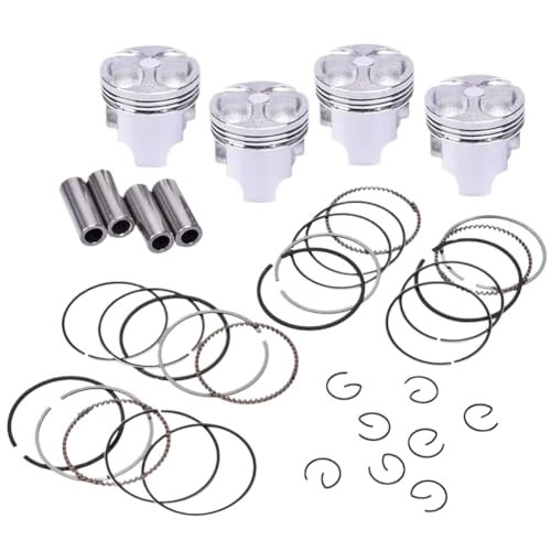 Segments de Piston 49mm Contre Perte de Compression Suzuki GSF250 - 6