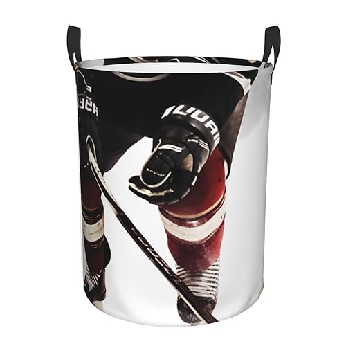 Panier à linge rond imperméable panier de rangement circulaire vêtements - 8