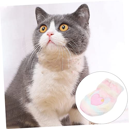 Costume de chien 3 pièces rose extensible : ajustement parfait pour petits animaux
