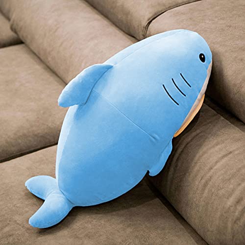 Image of HUG 'n' FEEL SOFT TOYS Shark Soft Toys, Baby Toys, Kids Toy, Toy for Girl, Birthday Gift for Girl Plush & Stuffed Toys