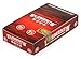1 box - Elements RED 1 1/4 Slow Burn rolling paper + Magnetic Closure