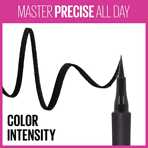 Maybelline Eyestudio Master Precise All Day Liquid Eyeliner Makeup, Forest Brown, 0.034 Fl. Oz. #TOP4