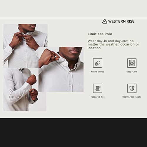 Western Rise Limitless Merino Wool Men's High Performance Button-Down Shirt3