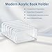 2 Pcs Acrylic Mail Organizer,7 Slots Mail Holder,Mail Organizer for Desk,File Organizer for Letter, Bill, Mail Sorter, Desktop Envelope Holder for Office, Home, School