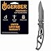 Gerber Paraframe I Knife, Serrated Edge, Grey [22-48445]