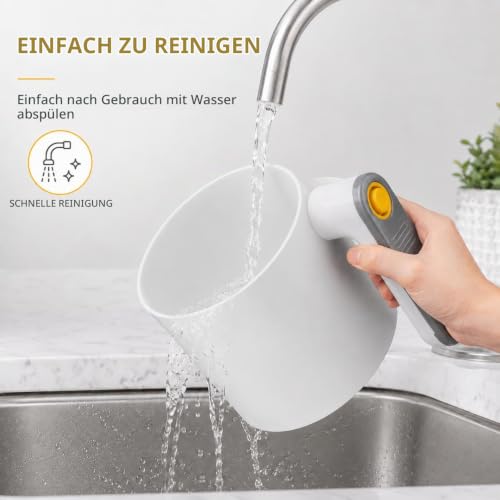 Foto von Elektrisches Mehlsieb,Einhand-Mehlsieb Für Mehl/Zucker/Zimt/Gewürzpulver