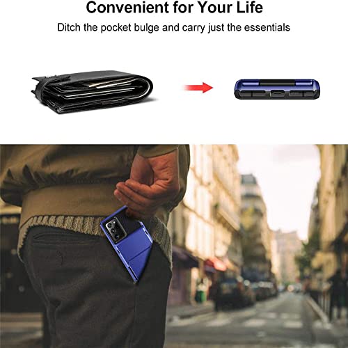 Étui en cuir pour Samsung S9 Plus avec porte-carte et support vidéo vert