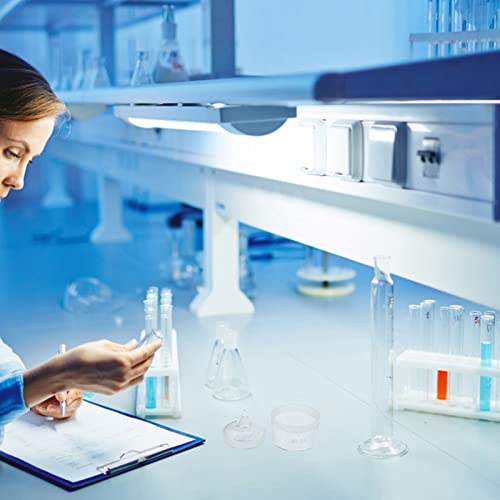 Baluue Weighing Bottles, Tall & Low Form, Clear Borosilicate Glass Bottles With Interchangeable Ground Stopper Lab Equipments Supply #TOP7