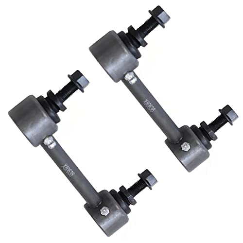 Image of Detroit Axle - 10pc Front End Suspension Kit for 2006-2012 Chevy Colorado GMC Canyon, 2007-2008 Isuzu i-290, Upper Control Arms w /Ball Joint Sway Bars Tie Rods Boots Replacement