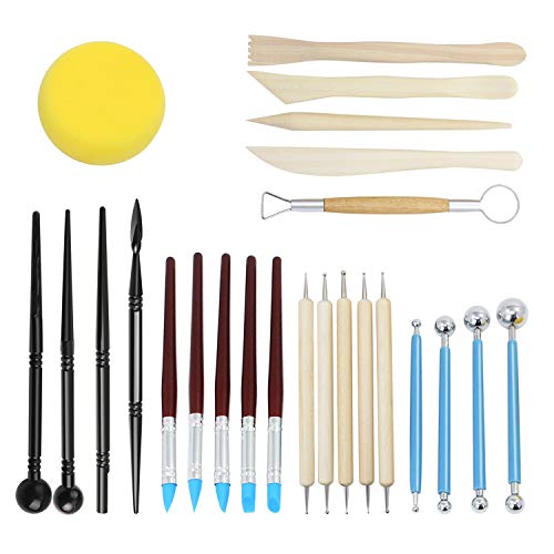 Preisvergleich Produktbild Coolty Modellierwerkzeuge, 24 Stück