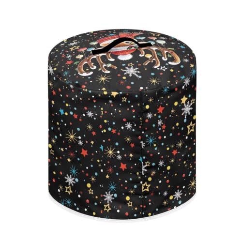 Image of Christmas Deer Kitchen Appliance Cover Casual Rice Cooker Cover