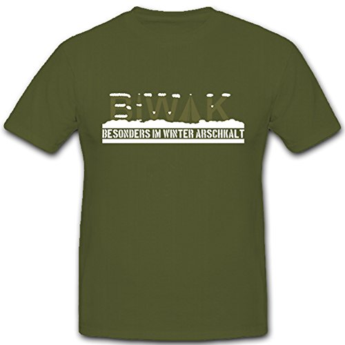 Tente Militaire et T-shirt vert #4994 : finie l'humidité en bivouac Bundeswehr
