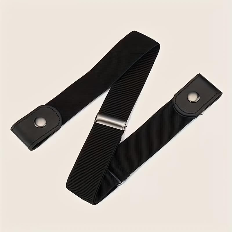 Buckle-Free Elastic Pants Belt,Adjustable Invisible Waist Belt for Jeans and Casual Pantssports-fan-belts