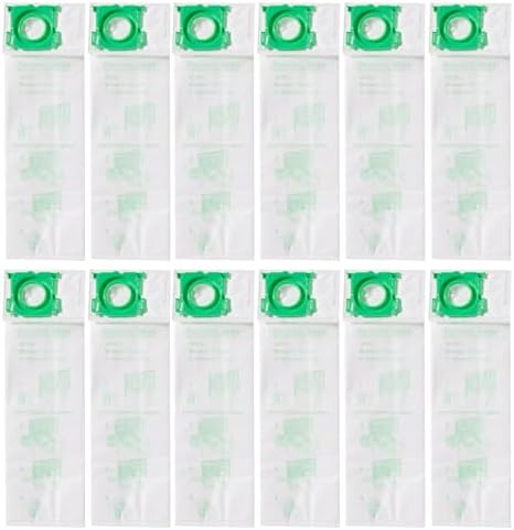 12PK Micro Vacuum Bags for Sebo C/G/X & Windsor S12/S15/SR Series