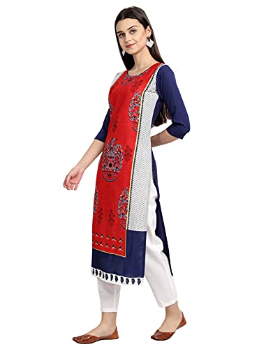 Image of Women's Crepe Regular Kurta