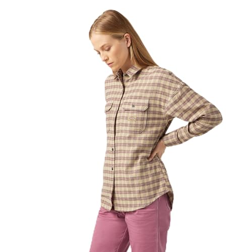 Dickies Women's Long Sleeve Flannel Shirt