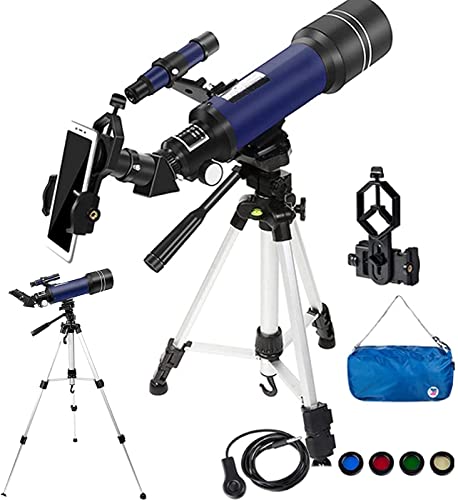 Telescopio astronómico refractor 70mm para principiantes miniatura 1