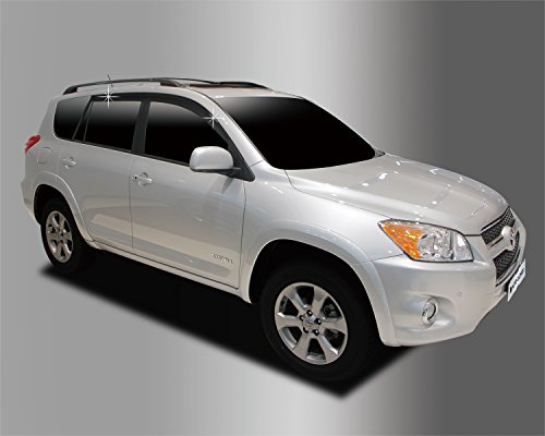 Autoclover A170 Smoke Window Sun Visors Rain Guards For Rav4 2006 2007 2008 2009 2010 2011 2012 Out Channel Visor #TOP3