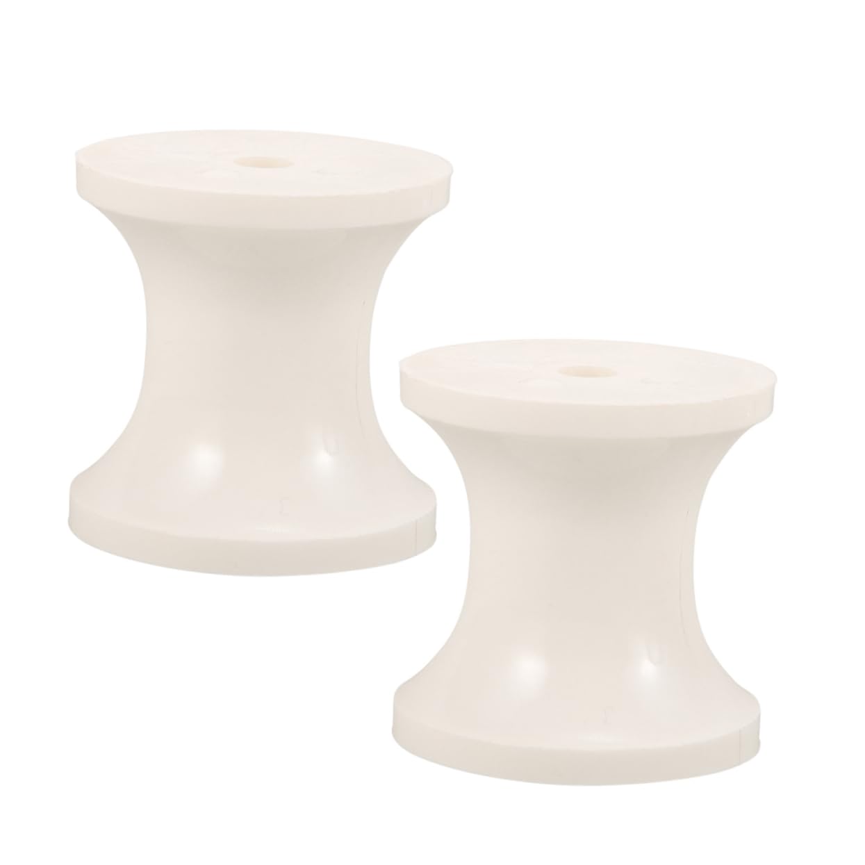 ibasenice Plastic Boat Trailer Roller 2pcs Boat Anchor Rolling Wheels Replacements