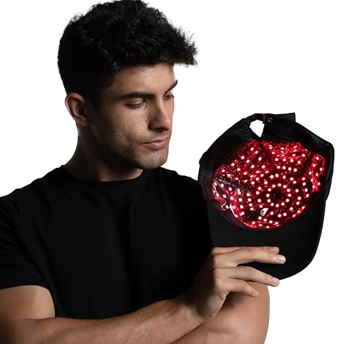 Image of Red Light Therapy Cap with 112 Laser Diodes - Lightweight, Non-Invasive Wellness Device for Scalp Care | 6-Min Daily Use | FDA Registered for Safe Home Use