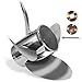 YOUNG PROPS 15 1/4x24 Stainless Steel Outboard Boat Propeller for Mercury Engines 135-300 HP 15.25x24 Prop Hub Kits Included 4-Blades 15 Tooth RH